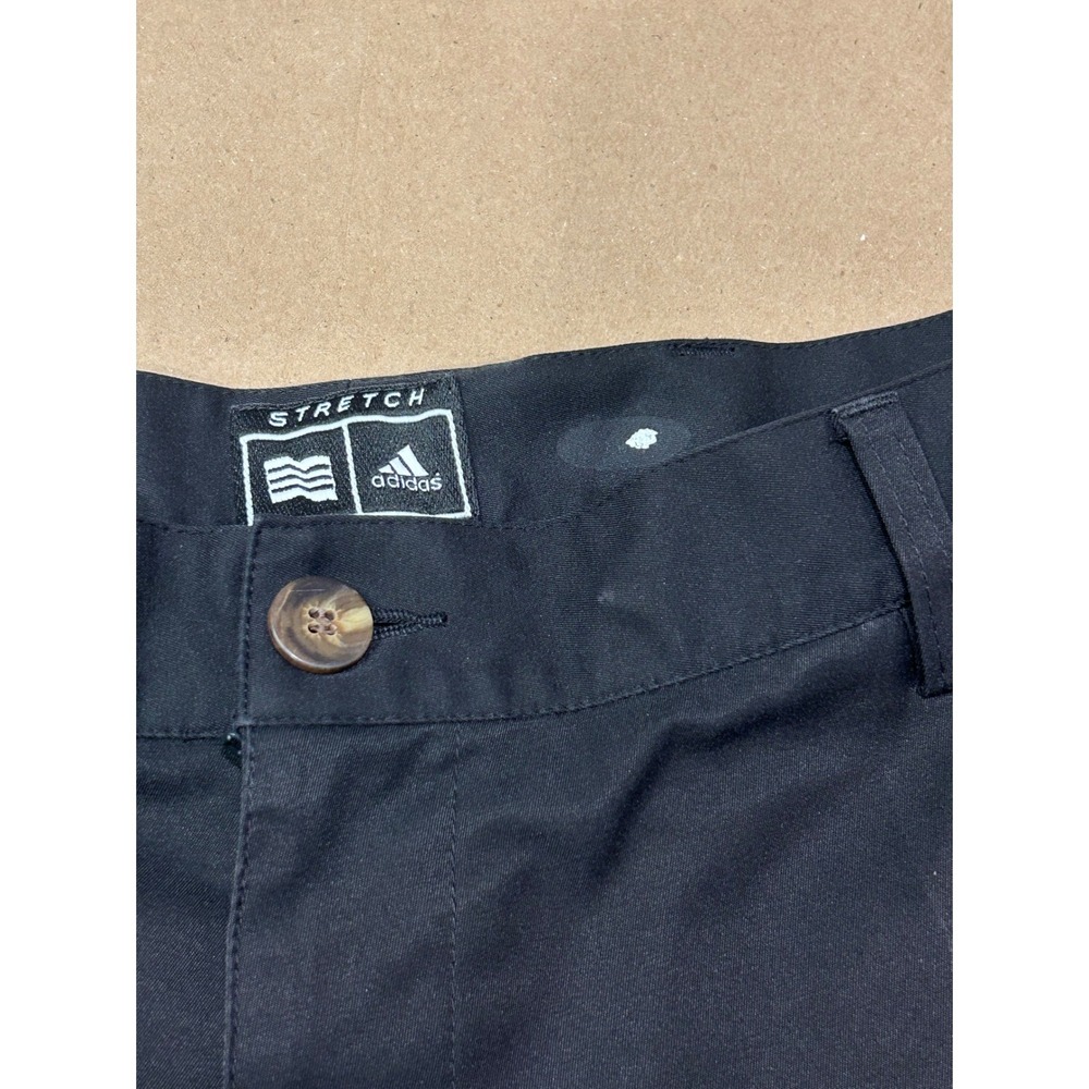 Adidas Black Golf Shorts Y2K Mens 36 AE7002 - Picture 6 of 11